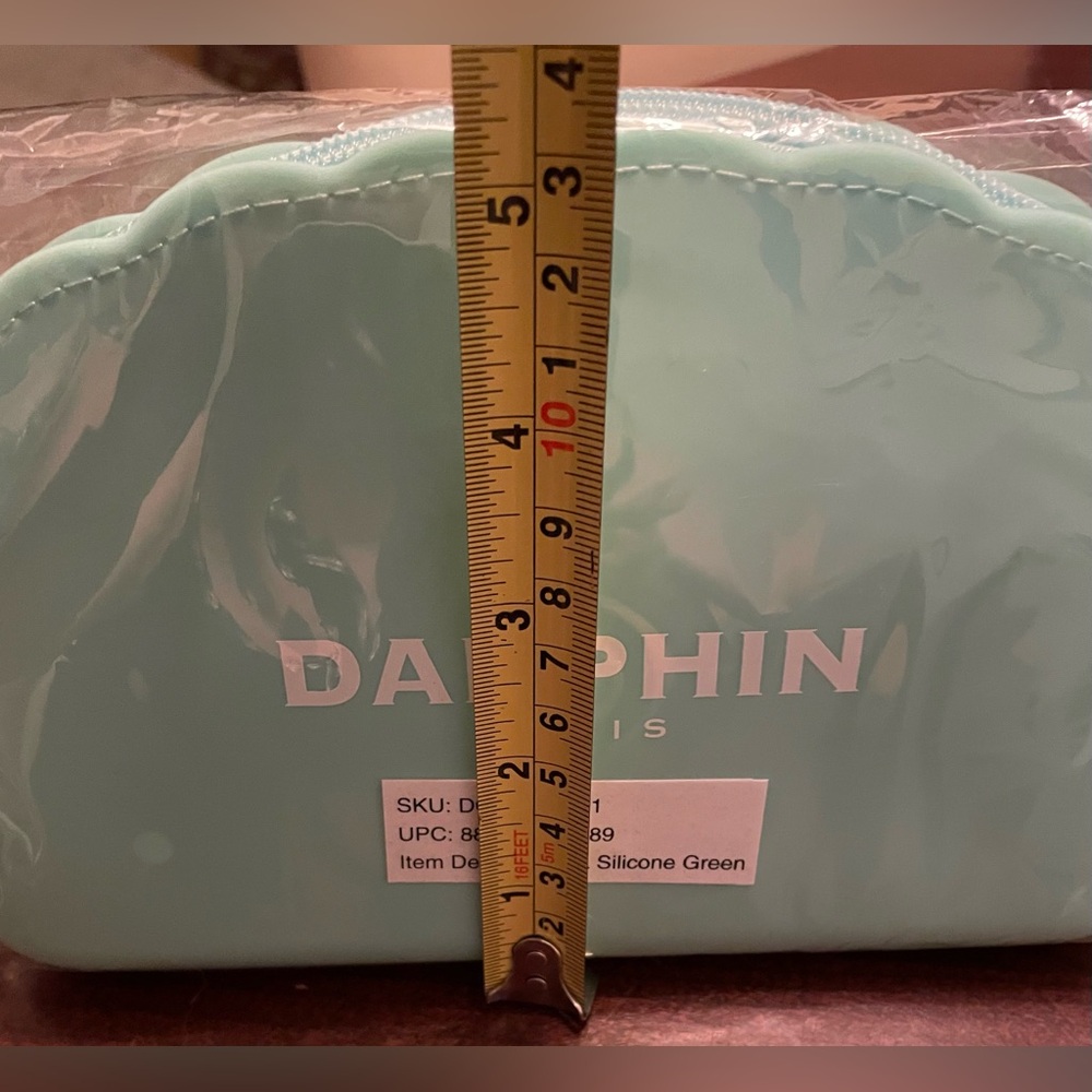 Darphin Paris Mint Green Silicone Pouch NIB - Picture 7 of 7